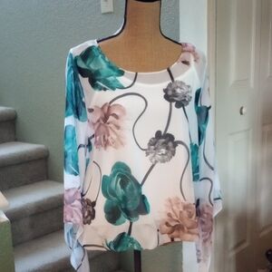 Alfani Floral Print Women's Top